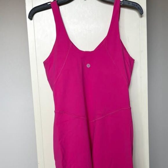 Lululemon Women's Sonic Pink Align Bodysuit - Picture 3 of 6